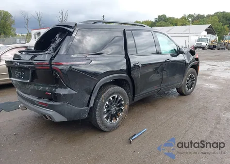 2025 Chevrolet Traverse Awd Z71 from USA, damaged, VIN 1GNEVJRS1SJ135235